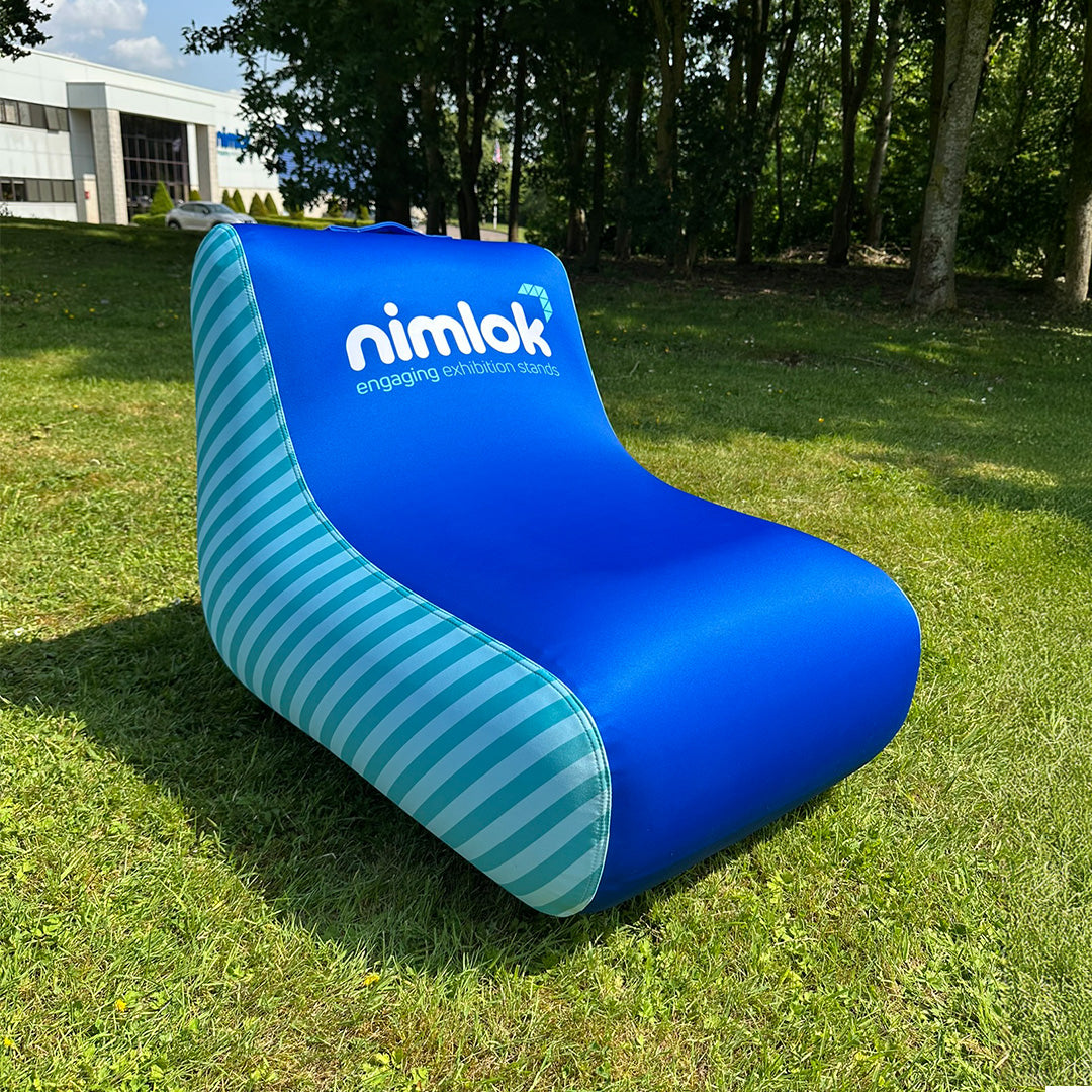 Branded Inflatable Seat | Custom Printed Event Seating – Marler Haley
