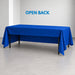 Open back - Fully Branded Rectangular Tablecloth