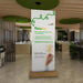 Cardboard Roller Banner