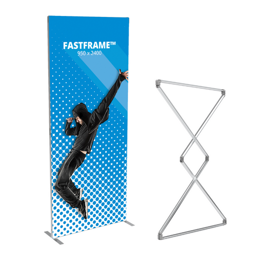 FASTFRAME™ 950x2500mm Tension Fabric Display Stand