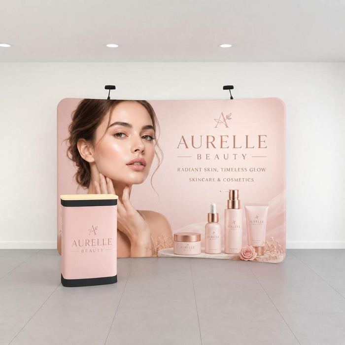 Formulate Curved Tension Fabric Display Bundle
