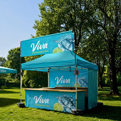 Gazebo 3m Sky Banner - Marler Haley