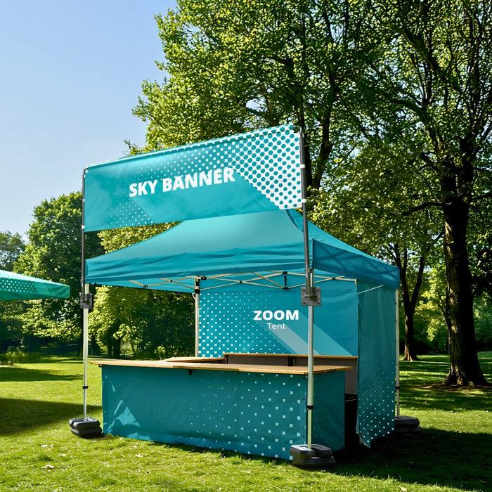 Gazebo 3m Sky Banner