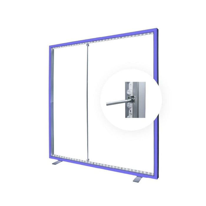 illumiGLOW RGB Illuminated Frame + Backlit LED Lightbox – 1.5m / 2m Wide