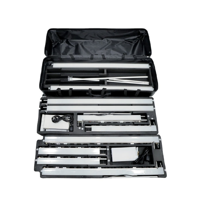 illumiGLOW RGB Illuminated Frame Display Stand – 1.5m / 2m Wide - Open Case