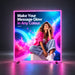 illumiGLOW RGB Illuminated Frame + Backlit LED Lightbox – 1.5m / 2m Wide