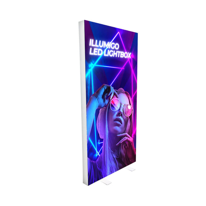 iLLUMiGO™ LED Fabric Lightbox Display Stand