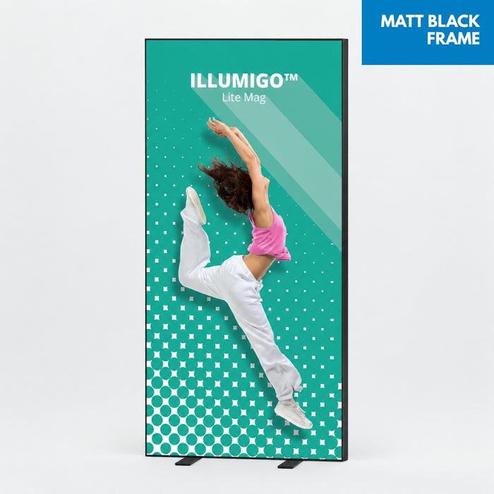 iLLUMiGO™ Lite Mag 1x2m LED Lightbox Display