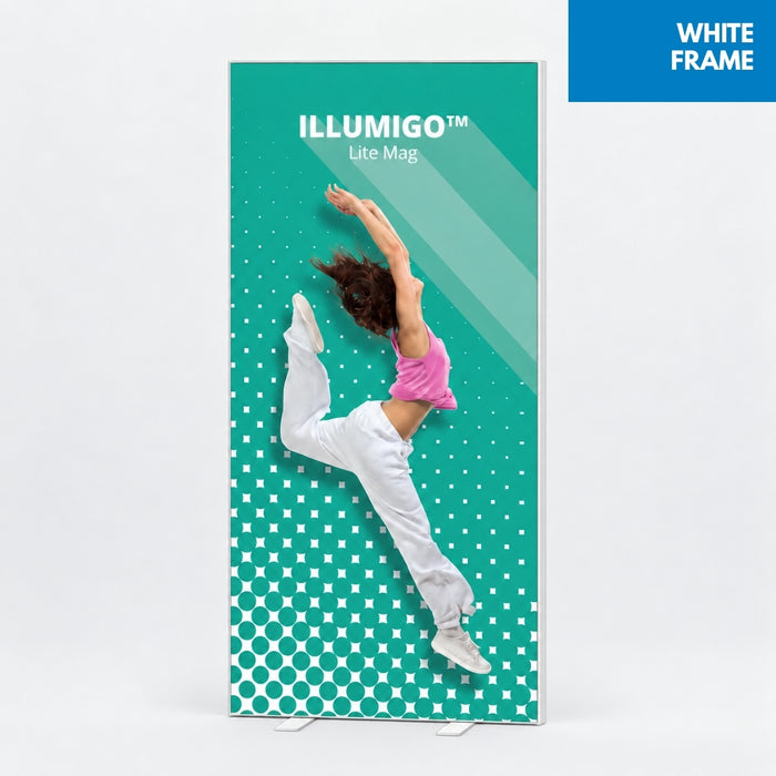 iLLUMiGO™ Lite Mag 1x2m LED Lightbox Display