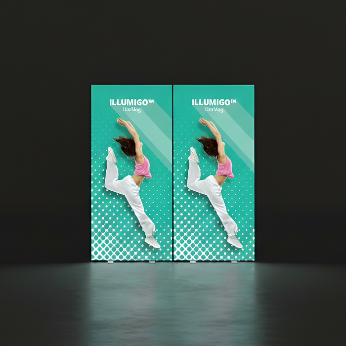iLLUMiGO™Lite Mag 2x1m LED Lightbox Display