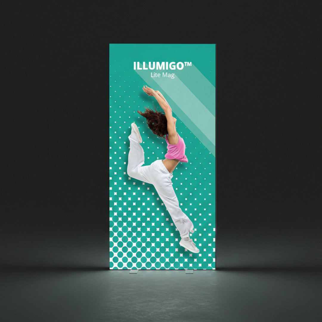Illumigo™ 1x2m Lite Mag LED Lightbox Display | Magnetic Linking ...