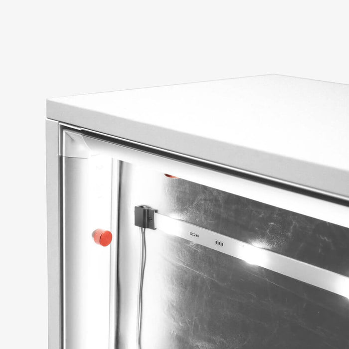 LED Exhibition Counter with Fingerprint Lock Storage