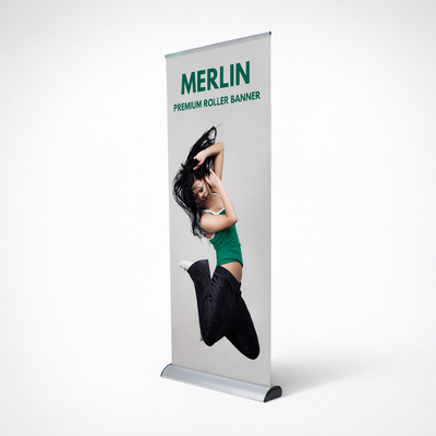 Merlin 850mm Replaceable Cassette Premium Roller Banner