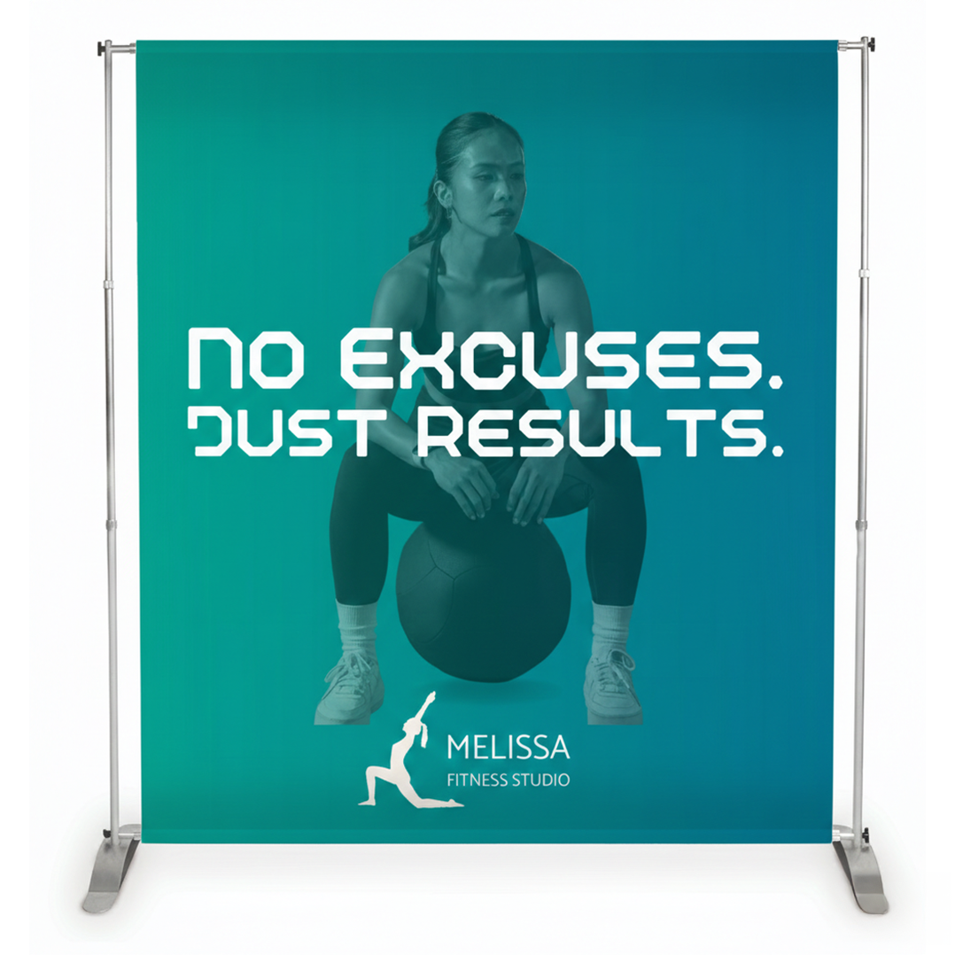Pegasus Tension Banner 1.4m - 2.4m | Large Tension Banner | Marler Haley