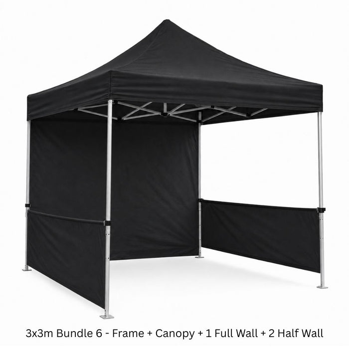 3m x 3m Plain Gazebo