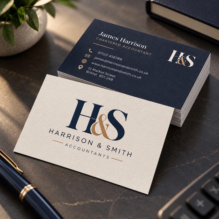 Textured Business Cards